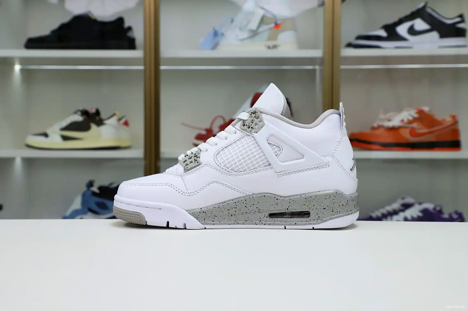 OREO' RETRO JORDAN 'WHITE AIR 4 Kimikick 0416
